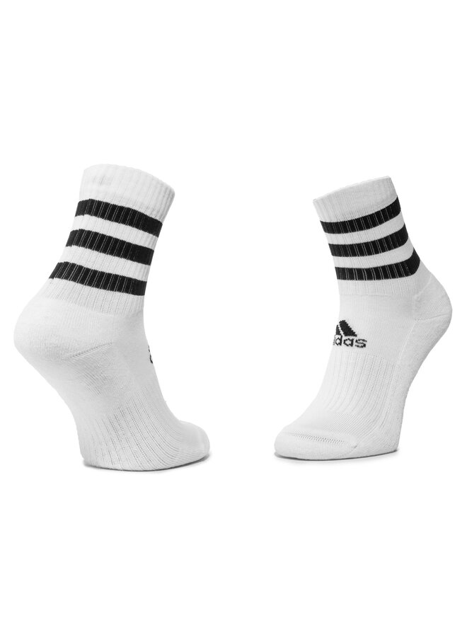 adidas Set od 3 para unisex visokih čarapa adidas 3S Csh Crw3p DZ9346 Bijela