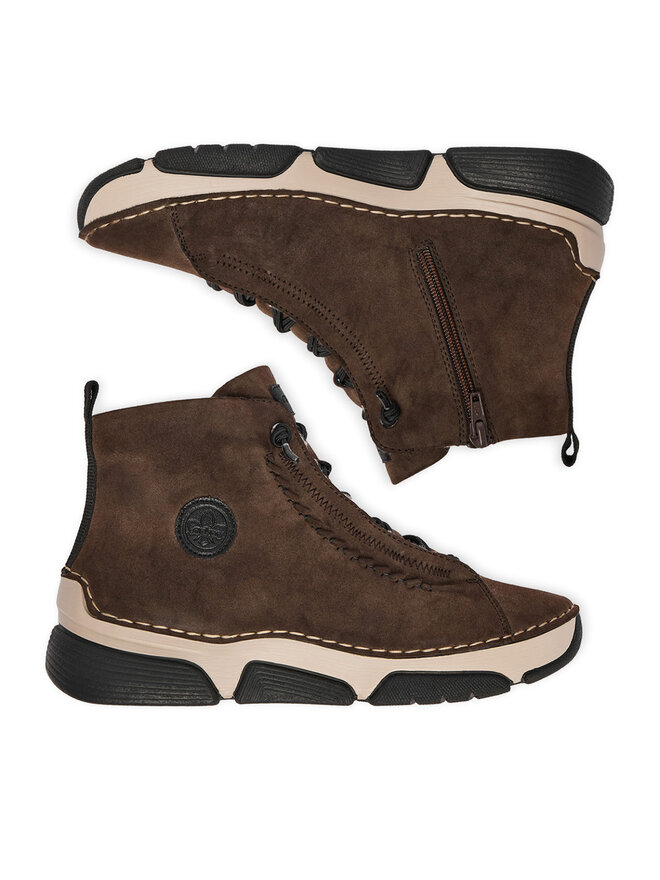Rieker Schnürschuhe Rieker CEO-45912-25 Dunkelbraun