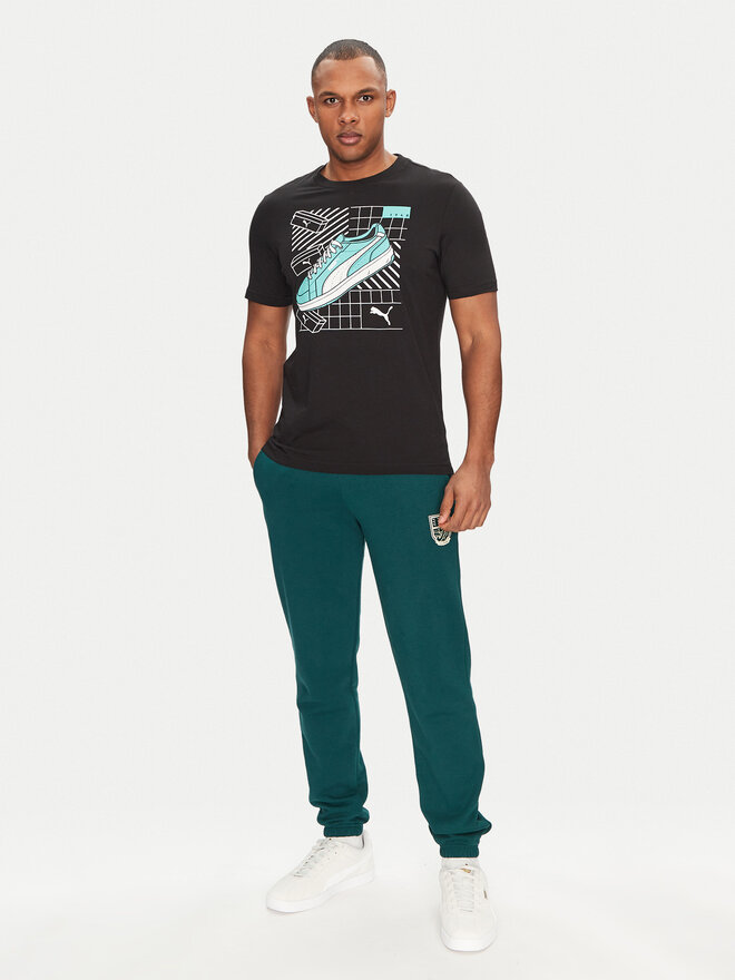Puma Puma Marškinėliai Sneaker 684830 Juoda Regular Fit