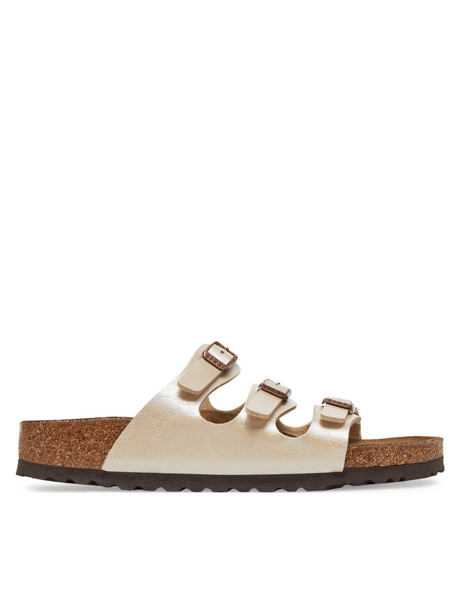 Birkenstock Pantoletten Birkenstock Florida 1029818 Écru