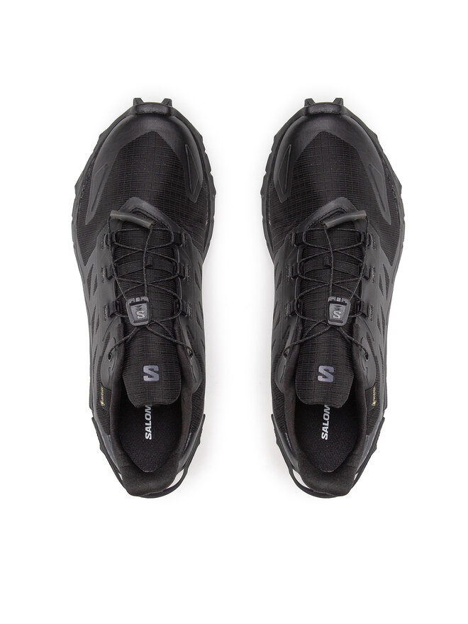 Salomon Laufschuhe Salomon Supercross 4 Gtx GORE-TEX 417316 26 V0 Schwarz