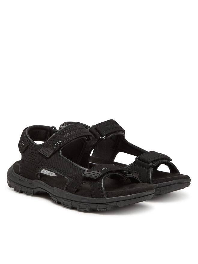 Skechers Σανδάλια Skechers Garver-Louden 64487/BLK Μαύρο