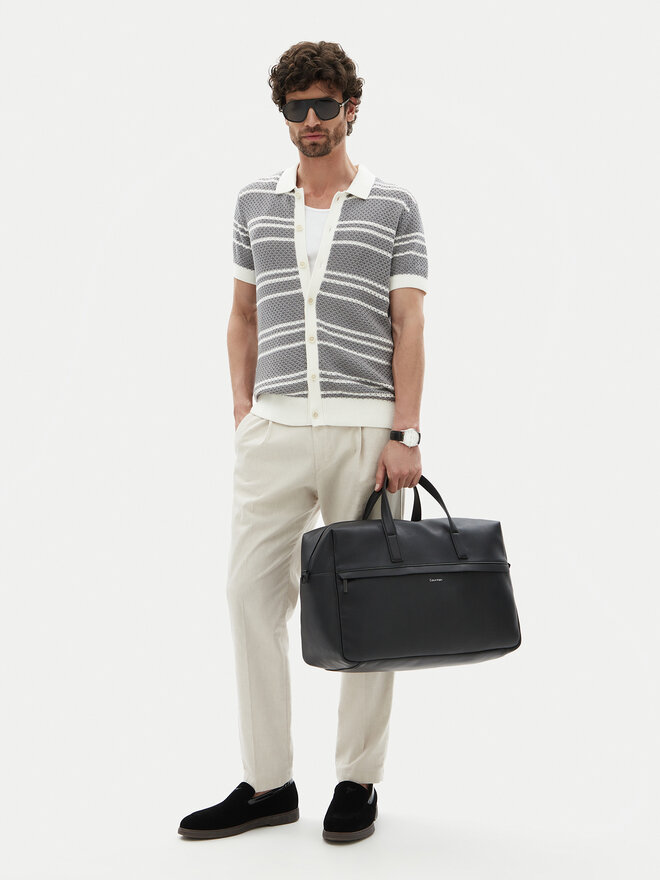 Calvin Klein Taška Calvin Klein Ck Must Weekender K50K513051 Černá