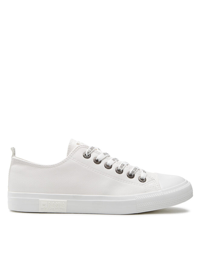 Big Star Shoes Plátenky Big Star Shoes KK174052 Biela