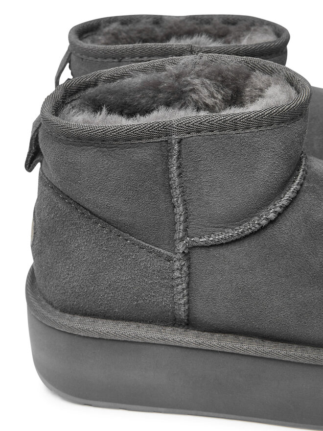 EMU Australia Śniegowce EMU Australia Stinger Micro Flatform W13082 Szary
