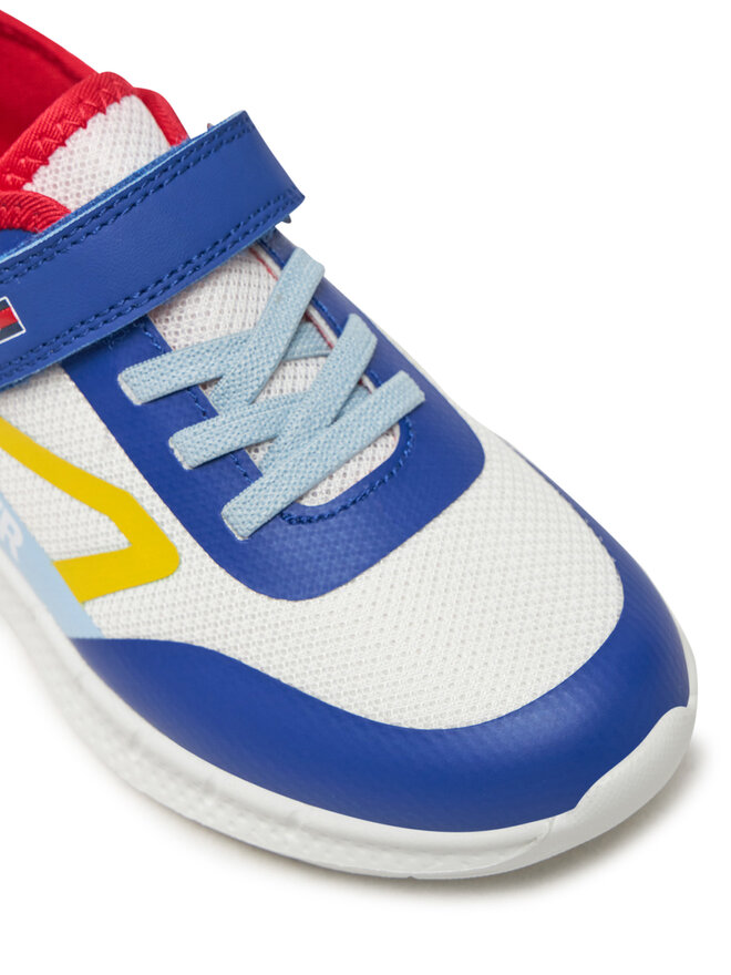 Tommy Hilfiger Снікерcи Tommy Hilfiger Low Cut Lace-Up/Velcro Sneaker T1B9-33868-1756 S Білий