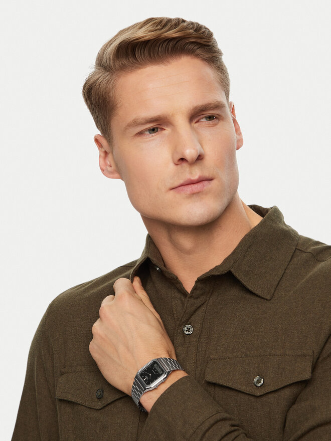 Casio Ρολόι Casio AQ-230A-1DMQYES Ασημί