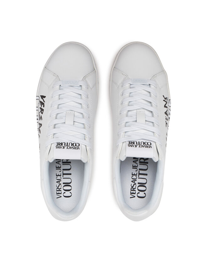 Versace Jeans Couture Sneakersy Versace Jeans Couture 78YA3SKC Biały