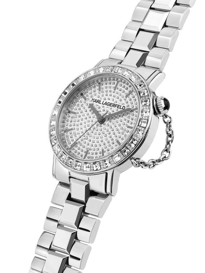 KARL LAGERFELD Ρολόι KARL LAGERFELD R0553100506 Ασημί