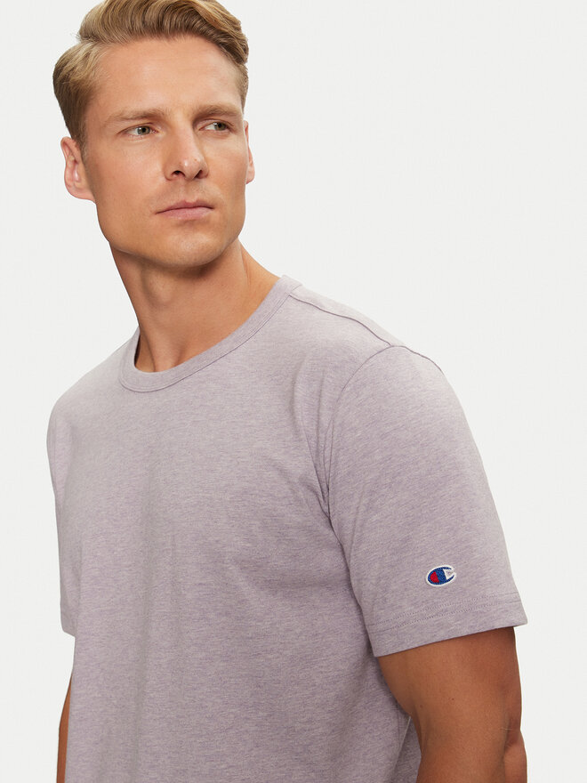 Champion Champion Marškinėliai 218802 Violetinė Regular Fit