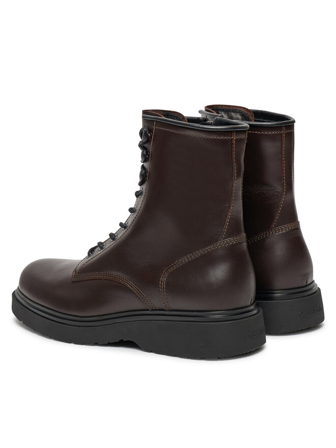 Calvin Klein Gležnjarji Calvin Klein HM0HM01575 Rjava