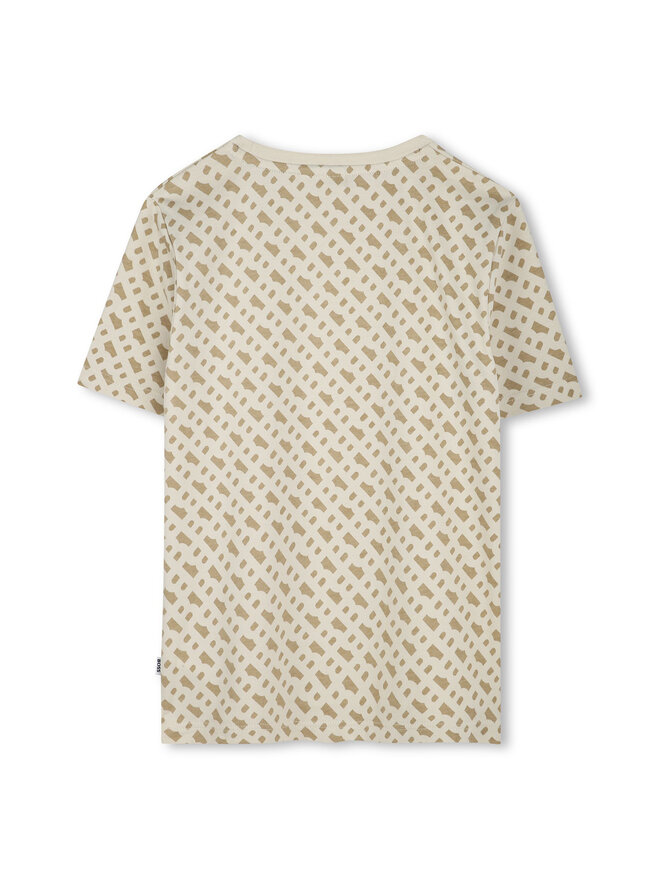 BOSS BOSS T-Shirt J52047 D Beige Slim Fit