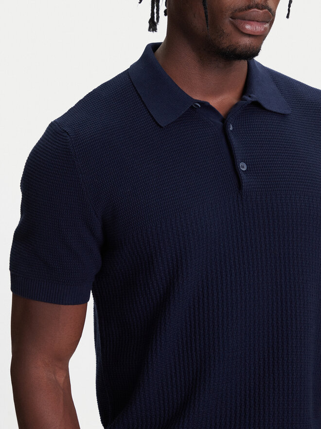 United Colors Of Benetton United Colors Of Benetton Pólóing 1198U301H Sötétkék Regular Fit
