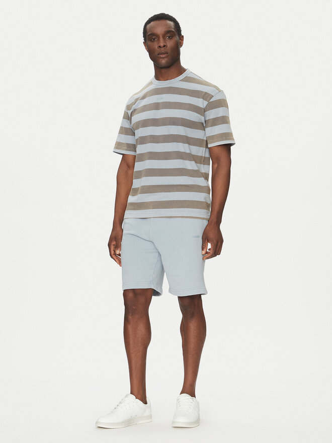 HUGO HUGO Футболка Dockoe 50535283 Блакитний Relaxed Fit