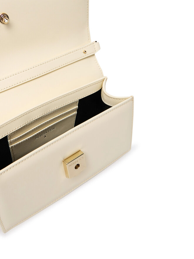 Patrizia Pepe Handtasche Patrizia Pepe 8B0111/L061-W405 Creme