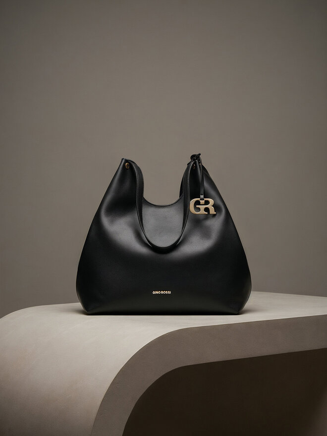 GINO ROSSI Handtasche Gino Rossi CEO-ERIQA-LDA01 Schwarz