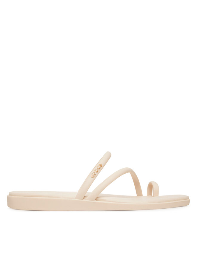 Crocs Chancletas Crocs Miami Toe Loop 209862 Beis