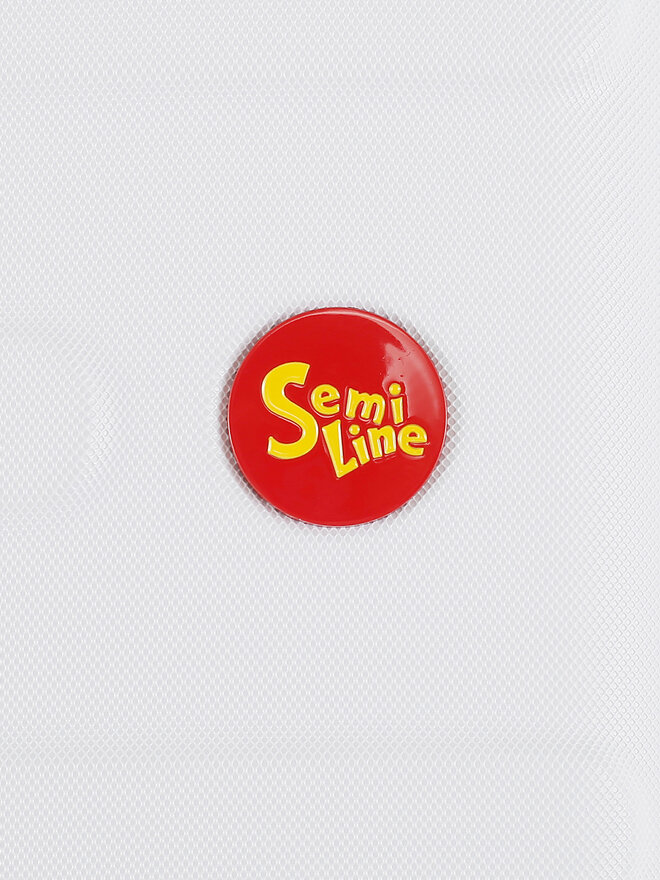 Semi Line Valiză medie Semi Line T5842-2 Alb