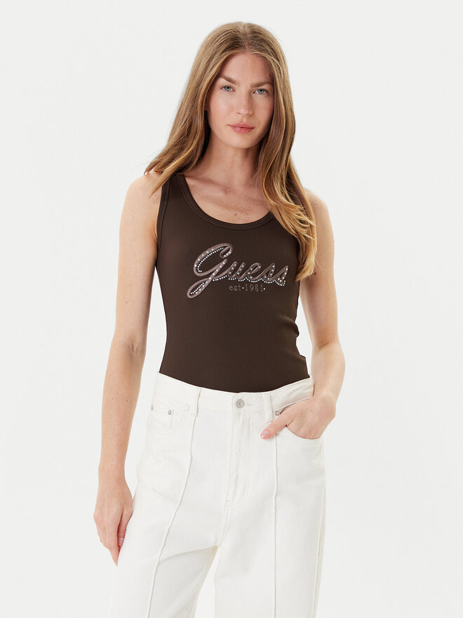 Guess Guess Top W5YP00 KCXJ2 Rjava Regular Fit