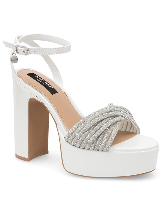 Nine West Sandale Nine West WFA2736-1 Alb