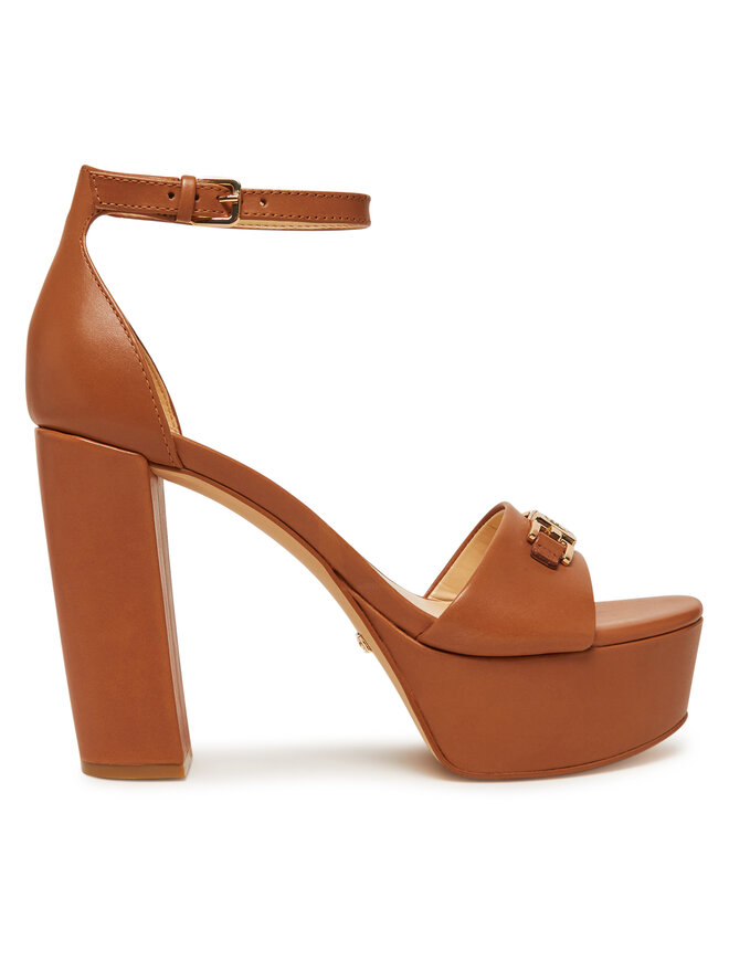 Guess Sandały Guess FLJSET LEA03 Brązowy