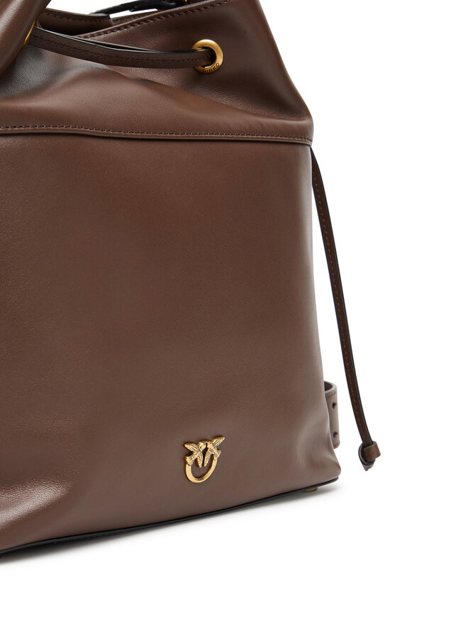 PINKO Handtasche PINKO Secchiello Classic Al 25-26 PLTT 104305 A0QO Braun