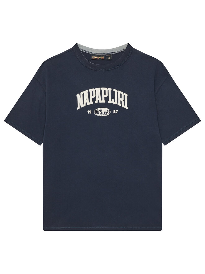 Napapijri Napapijri Póló S-Inot NP0A891F D Sötétkék Regular Fit