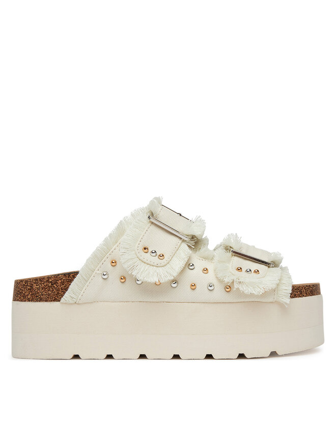 DeeZee Pantoletten DeeZee LB-P1748 Beige