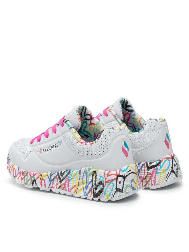 Skechers Снікерcи Skechers Lovely Luv 314976L/WMLT Білий