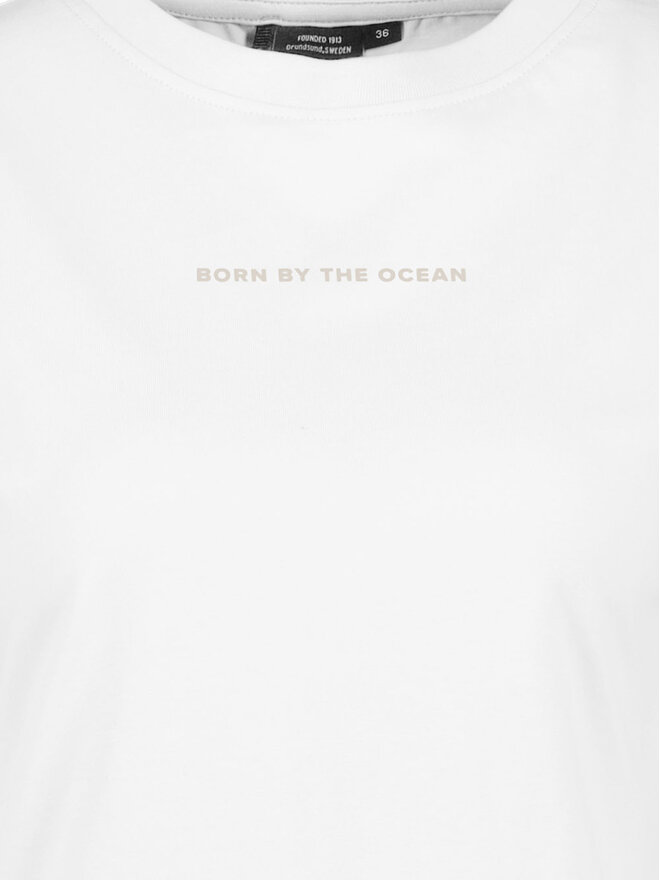 Didriksons Didriksons Camiseta Ingarö 505542 Blanco Regular Fit