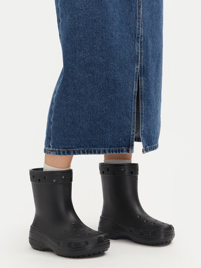 Crocs Wellington Crocs Classic Rain Boot 208363 Nero
