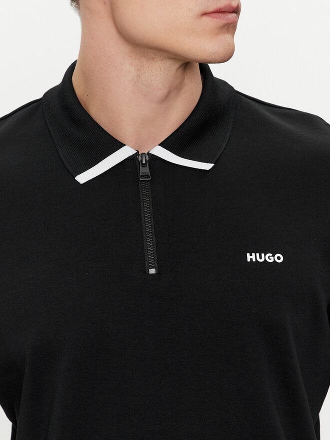 HUGO Hugo Polo Dalomino 50511721 Μαύρο Regular Fit