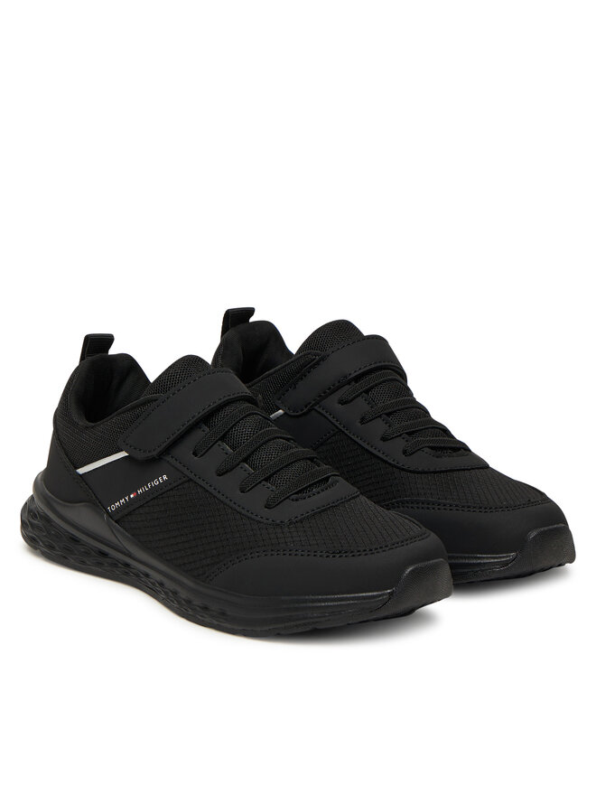 Tommy Hilfiger Сникърси Tommy Hilfiger T3X9-34115-1845 D Черен