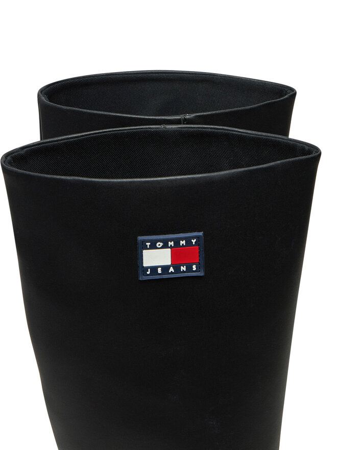 Tommy Jeans Μπότες Tommy Jeans Tjw Long Shaft Boot EN0EN02627 Μαύρο
