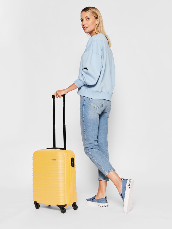 WITTCHEN Maleta de cabina WITTCHEN 56-3A-311-50 Amarillo