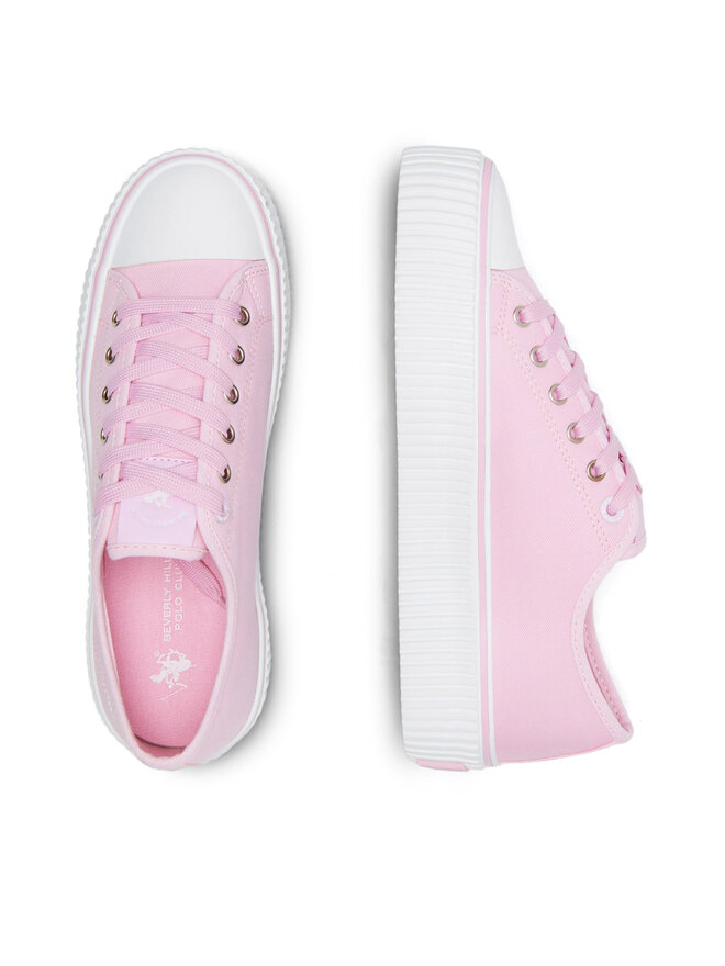 Beverly Hills Polo Club Sneakers aus Stoff Beverly Hills Polo Club W-BHPC027M Rosa