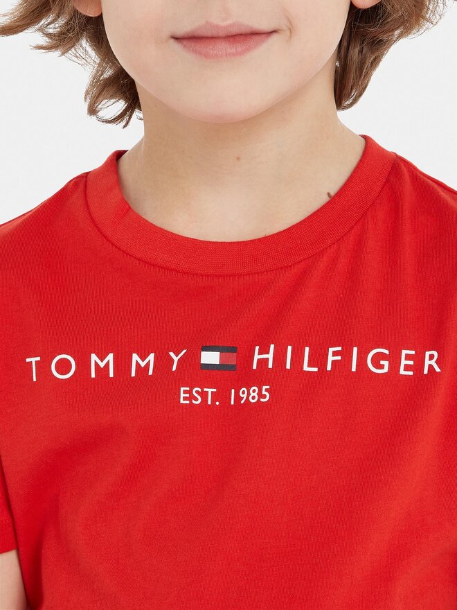 Tommy Hilfiger Tommy Hilfiger Marškinėliai Essential KS0KS00210 S Raudona Regular Fit