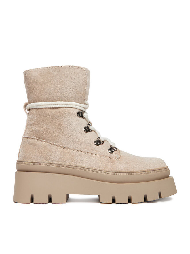 DeeZee Botines planos DeeZee 60063-5 Beis