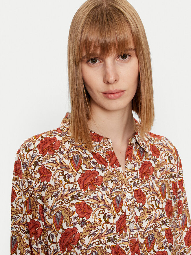 Selmark Selmark Нічна сорочка P6963 Оранжевий Regular Fit