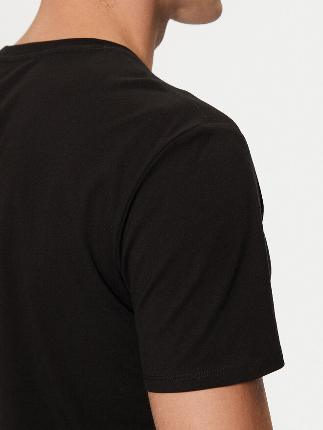 Guess Guess Marškinėliai M2YI24 J1314 Juoda Slim Fit