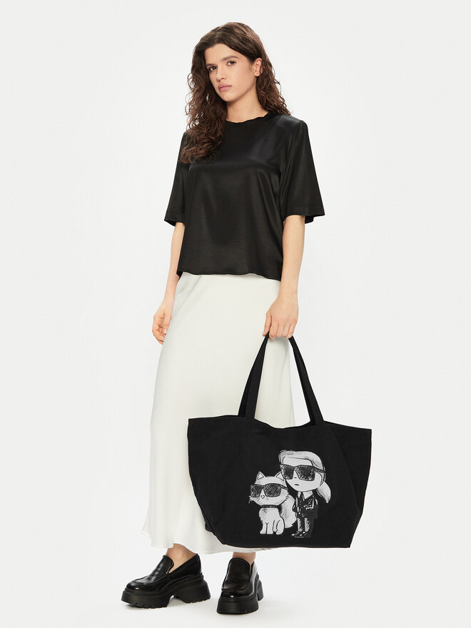 KARL LAGERFELD Torebka KARL LAGERFELD A1W50085 Czarny