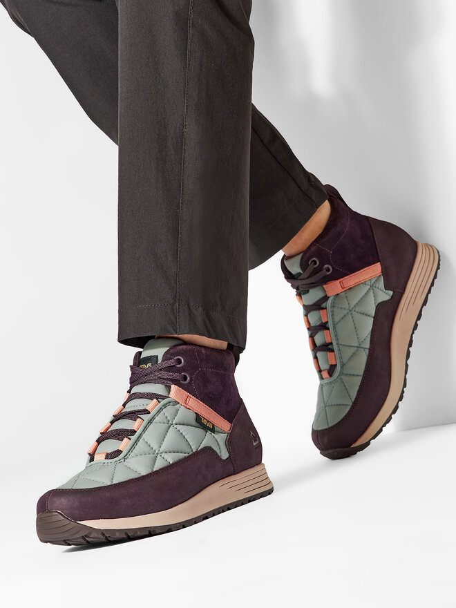 Teva Stiefeletten Teva W Ember Commute Wp 1111779 Dunkelrot