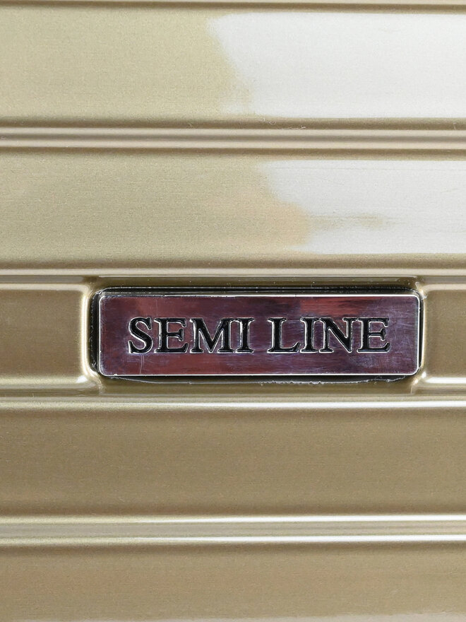Semi Line Kabīnes koferis Semi Line T5763-1 Zelta