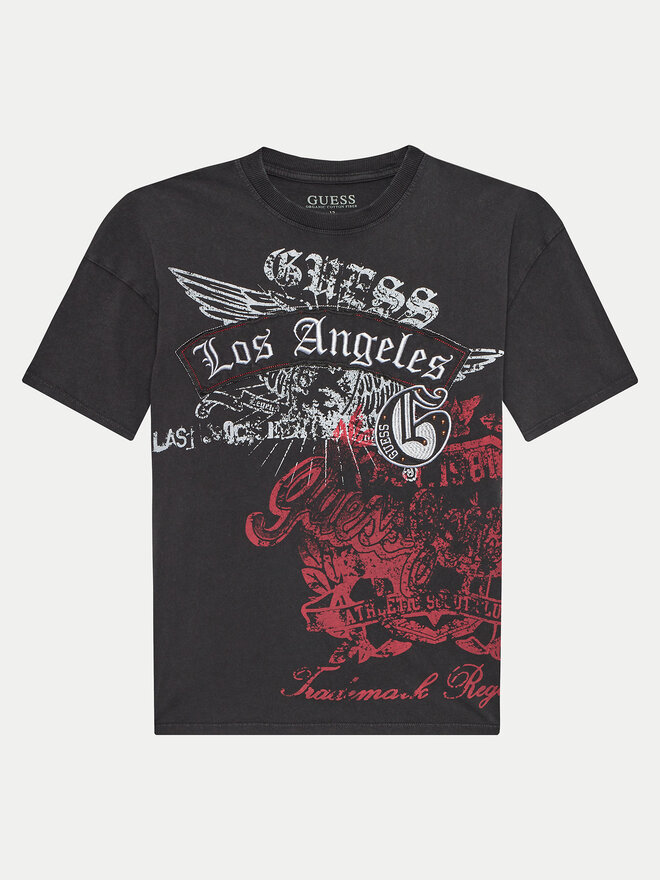 Guess Guess Camiseta L4YI53K 8HM4 Negro Regular Fit