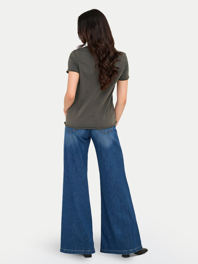 ONLY ONLY Camiseta Lucy 15215721 Gris Regular Fit