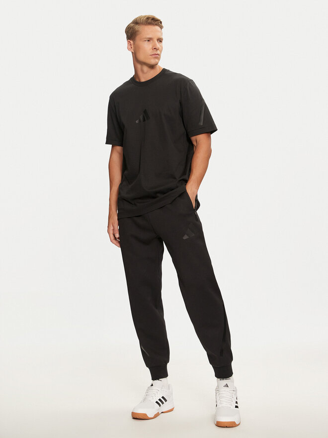 adidas adidas Marškinėliai Z.N.E. JE3069 Juoda Regular Fit
