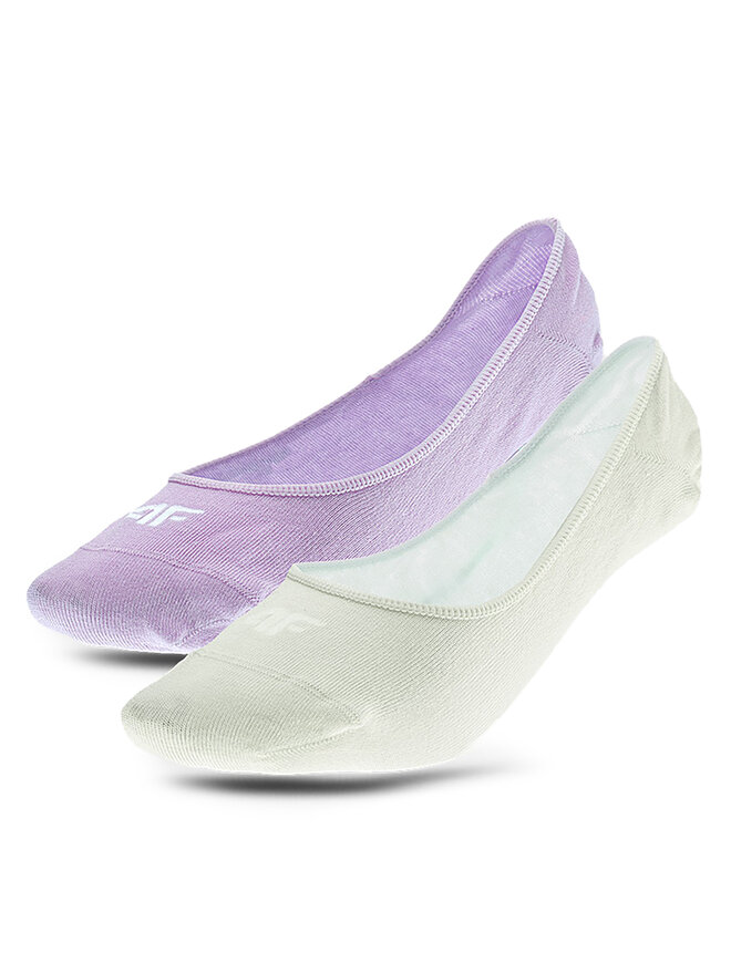 4F 2er-Set Damen Sneakersocken 4F 4FWMM00USOCF273 Bunt