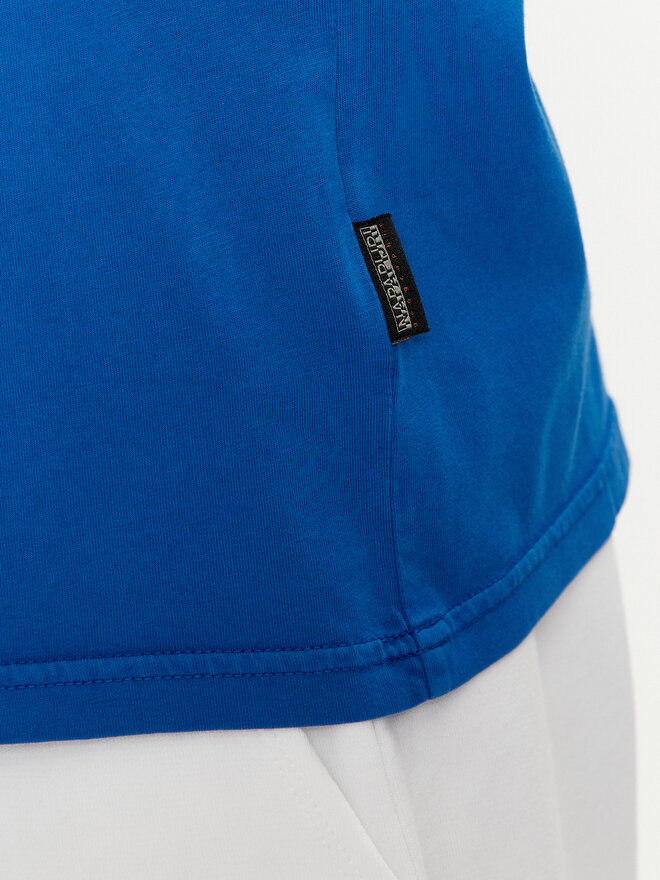 Napapijri Napapijri Camiseta Selbas NP0A4GBQ Azul Regular Fit