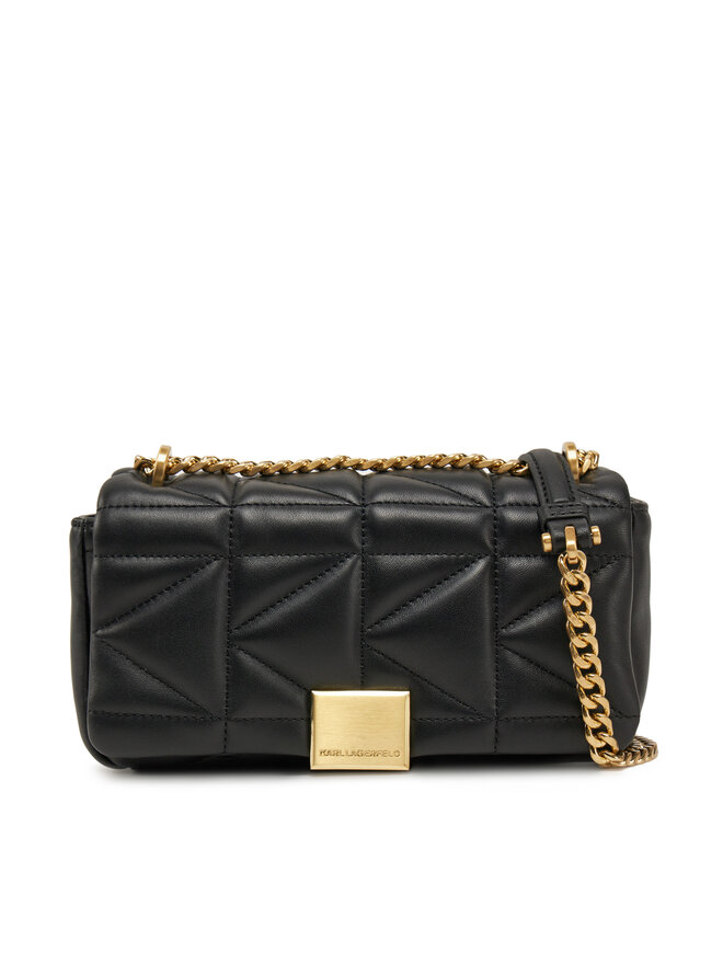 KARL LAGERFELD Ročna torba KARL LAGERFELD A1W30435 Črna