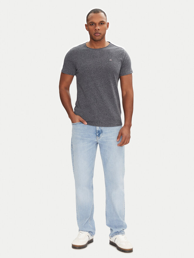 Tommy Jeans Tommy Jeans Póló Jaspe DM0DM09586 Sötétkék Slim Fit
